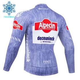 Wielershirt 2024 Alpecin Deceuninck Winter Thermal Fleece
